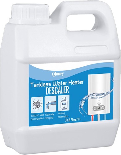 Tankless water heater descaler - water,