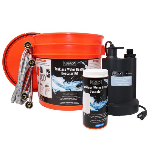 Tankless water heater descaler - water,