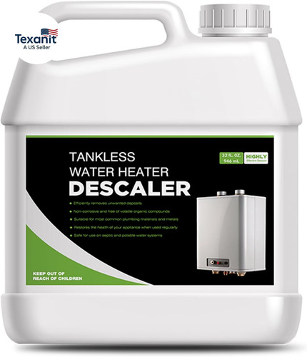 Tankless water heater - heater, descaler