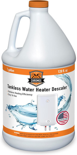 Tankless water heater - water,