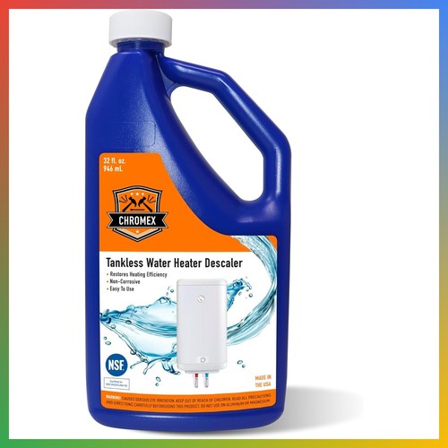 Tankless water heater descaler - water,