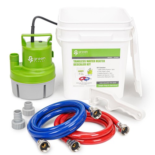 Tankless water heater descaler - tankless,
